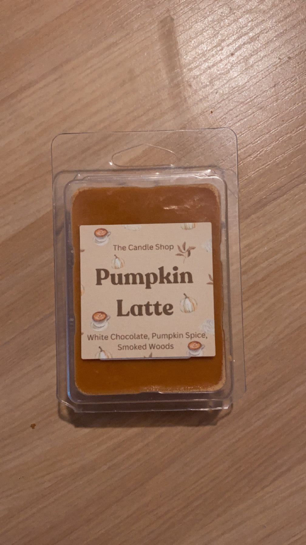 The Candle Shop- Wax Melts in Pumpkin Latte