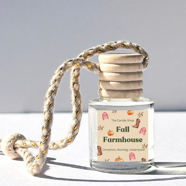 The Candle Shop- Car Fresheners in Fall Farmhouse