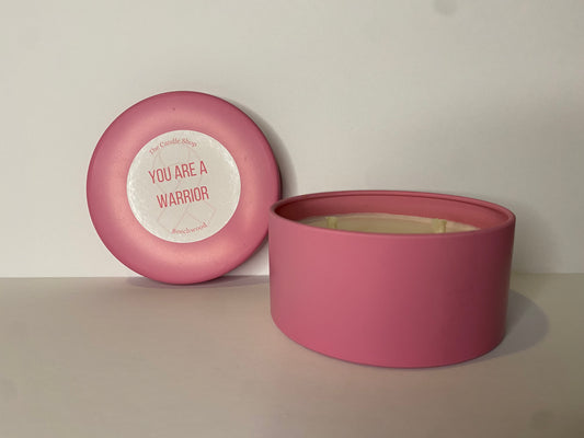 The Candle Shop- 5 ounce Breast Cancer Awareness Candles