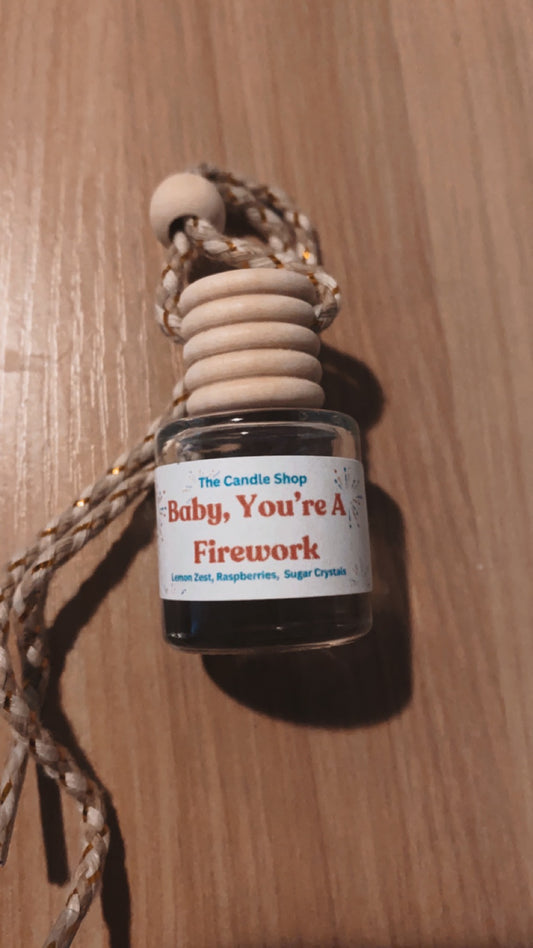 The Candle Shop- Baby, You're A Firework Car Freshener