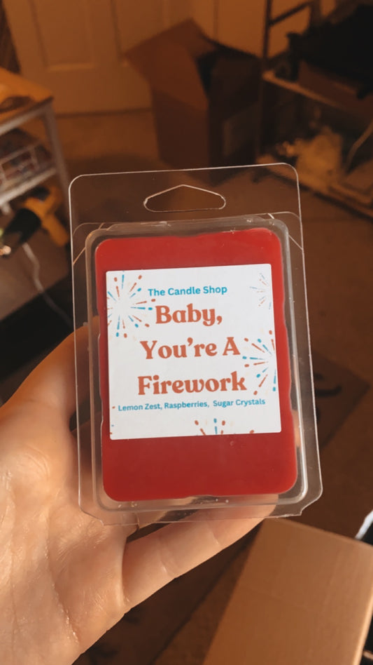 The Candle Shop- 2.5 ounce Baby, You're A Firework Wax Melt