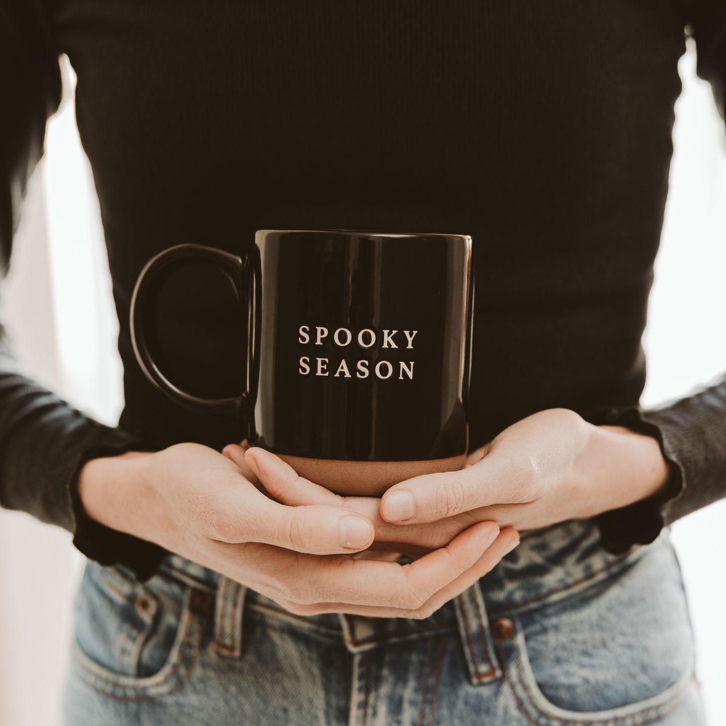 Spooky Season Stoneware Coffee Mug